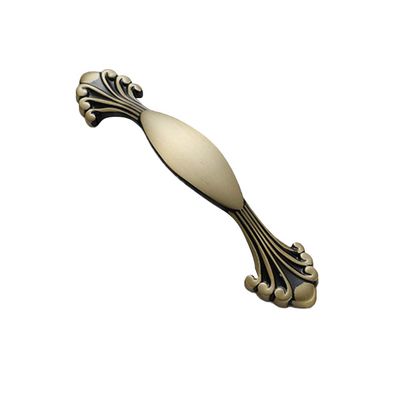 Vintage Cabinet Knobs, Brass Cupboard HandlesHardware Cupboard KnobsEuropean Style Pure Copper Handle Decorative Modern Drawer Handle Practical Cabinet Wardrobe Handle Simple Door Grip (1006-96 Black