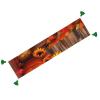 Linen Table Runner Halloween Pumpkin Sunflower Christmas Table Runner with Tassel Rustic Farmhouse Table Cover for Kitchen Dining Party Table Decor 14x60 Inch view 2