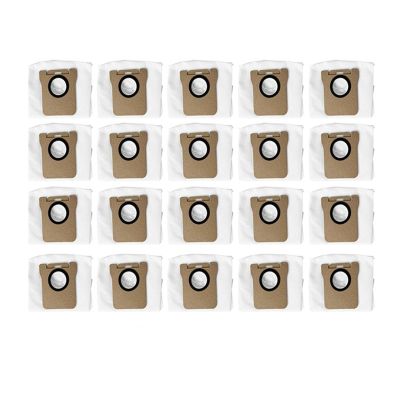 Compatible For XiaomiRobot Vacuum S10+ / S10 PlusSpare Parts AccessoriesMain Side BrushHepa FilterMop Rag Cloth (Color : 20pcs)