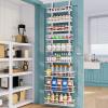 Eastherry Over The Door Pantry Organizer9-Tier Over The Door Organizer with Adjustable BasketMetal Hanging Pantry Organizers and Storage for Kitchen, Back of Door Seasoning Rack view 1