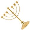 Kichvoe Jewish Candle Holder Vintage Branch Metal Menorah for Hanukkah Celebrations Decor and Festive Centerpiece Ornaments view 1