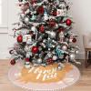 Yioniii Happy Fall and Orange Pumpkin Print Pattern 30 inch Christmas Tree Ornaments Tree Decoration for Christmas Home DecorationsBeige and Orange view 1