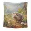 CAPITUNEISKINEPA Hedgehog Blanket Gifts Polyester Blanket Blanket Throws for Couch 50" x 60" view 1
