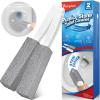 Vacplus Toilet Brush, 2 Pack, 100% Pumice Stone, Long Handle view 1