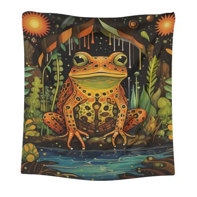 CAPITUNEISKINEPA African Bullfrog Blanket Gifts Comfy Blanket Throw Blanket 50" x 60"