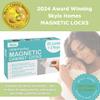 SKYLA HOMES Magnetic Cabinet Locks Baby Proofing Child Safety - The Safest Quickest and Easiest Multi-Purpose 3M Adhesive Child Proof Latches, No Screws or Tools Needed (20 Pack) view 3
