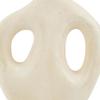 Deco 79 Paper Mache Decorative Vase Abstract Double Handle Centerpiece Vase, Flower Vase for Home Decoration 11" x 4" x 17", Beige view 4