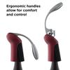 Rabbit Vertical Corkscrew Wine Opener with One-Pull Design, Foil Cutter Included, Easy to Use Manual Lever, Durable Stainless Steel Spiral, Black view 4