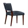 NewCosmos Bryson Midnight Blue Faux Leather Dining Chair - Retro Modern, Set of 2 view 4