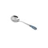HEXEH Spoons Stainless Steel Spoon Family Rice Spoon Soup Spoon Dessert Spoon Print Funny Spoon Dessert Spoon (Color : 04) view 1