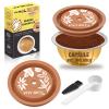 VIVI SKY Reusable Coffee Capsule Lids Work with N*espresso Pods Vertuoline,Food Grade Silicon Caps Used for Every Sizes of Reusable Vertuoline Pod Refillable Capsule (Silicon Vertuoline Lids- 2PCS) view 1
