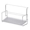  Shimomura Planning 45312 Bottle Drainer Stand, Made in Japan, Dish Drainer Rack, Can Drain Small Items, Water Flowing, Water Bottle, Mug Bottle, Stainless Steel, Sink view 1