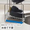  Shimomura Planning 45312 Bottle Drainer Stand, Made in Japan, Dish Drainer Rack, Can Drain Small Items, Water Flowing, Water Bottle, Mug Bottle, Stainless Steel, Sink view 3