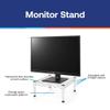 SI Shelving Inc. 12" d x 12" w x 6" h Monitor Stand view 2