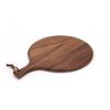 UNbit Serving Tray Tray Wooden Tray with Handle Serving Tray Sofa Tray for Pizza Dessert Storage Decoration Serving Trays for Entertaining Pallets view 3