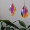 Chandelier Crystal Prisms Pendants 12PCS 50mm AB Color Crystal Teardrop Faceted Chandelier Pendant Prism Chandelier Crystal Prisms Pendants view 3