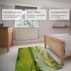 CIHCOHOME Impressionism Style Collection Area Rug Green Garden and Cloud Modern Design Easy Care Ideal for High Traffic Areas in Living Room Bedroom 2'x3' view 4