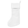 Christmas stocking pink with precious stones print view 2