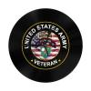 Qauirfe US Retro 2nd Ranger Battalion Veteran 9.84-in Silent Non-Ticking Round Wall Clock - Modern Dcor for Home Office School view 1
