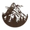 SIGNLEADER Metal Wall Art Decor Mountains and Pine Trees Minimalist Modern Abstract Wall Sculpture Hangings Home Decoration for Living Room, Bedroom, Bathroom, Kitchen, Outdoor - 36" Bronze view 2