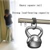 Aluminium Ceiling Mount Curtain Track System, Ceiling Mount for Curtain Rail, Built-in Room Divider Sliding Rail, with Silent Pulleys, Suitable for Shower Room Dividers and Bay Windows (Color : B, S view 2