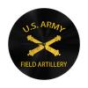 Qauirfe Us Field Veteran 9.84-in Silent Non-Ticking Round Wall Clock - Modern Dcor for Home Office School view 1