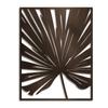 SIGNLEADER Metal Wall Art Decor Big Bronze Leaves Minimalist Modern Abstract Wall Sculpture Hangings Home Decoration for Living Room, Bedroom, Bathroom, Kitchen, Outdoor - 36" Bronze view 2