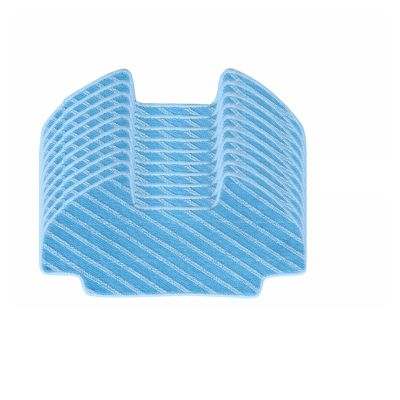 ZeAda Vacuum Cleaner Replacement Part,Main Side Brush Hepa Filter Mop Cloth,Compatible for Midea I5 I5C VCR07 VCR08 MR09,Compatible for Samsung VR05R5050WK (Color : 10 Mop)