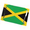 YYHWHJDE Jamaica Flag Prints Placemats for Dining Table Set of 6 - Thick, Wear-Resistant, and Heat-Resistant 12x18in view 2