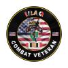 Qauirfe 3rd Ranger Battalion Iraq Combat Veteran 9.84-in Silent Non-Ticking Round Wall Clock - Modern Dcor for Home Office School view 1