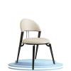 ATYUJKB Modern Side Diner Chairs, Chairs for Dining Table Tall, Mid Century Modern Dining Chairs, Chairs with Waterproof Surface, for Living Room, Bedroom, Kitchen view 1