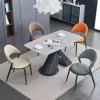 ATYUJKB Modern Side Diner Chairs, Chairs for Dining Table Tall, Mid Century Modern Dining Chairs, Chairs with Waterproof Surface, for Living Room, Bedroom, Kitchen view 3