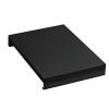Tyenaza Stove Top Cover, Stainless Steel Gas Stove Cover, Noodle Board for Cooktop Electric Stove Range Burner Cover Expand Kitchen Workspace Black view 1