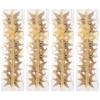 Tofficu 24Pcs Christmas Star Hanging Ornaments Glitter Ornaments -Pointed Star Christmas Tree Pendants for Christmas Wedding Home Decoration view 1