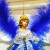 GUANGLU Christmas Tree Topper Christmas Hanging Angel Topper Christmas Tree Decorations Angel Christmas Tree Topper view 4