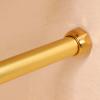 BBHW Gold Clothes Hanger Pole, Cuttable Metal Closet Bar, Garment Organizer Rack Space Saving, Clothing Store/Bathroom/Laundry Room Valet Rod (Size : 60cm(23 5/8") Length) view 3