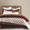 HiEnd Accents Woodstock 3 Piece Reversible Cotton Quilt Set with Pillow Shams, King Size, White Tan Floral Fall Leaves Print, Chic Casual Modern Rustic Bedding Set view 1