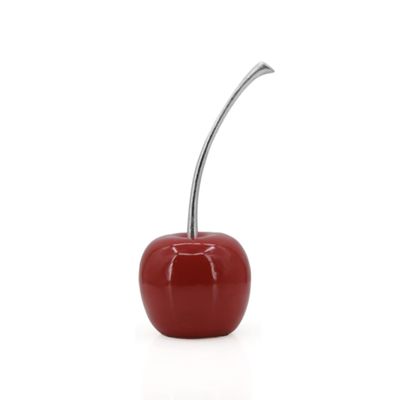 Decorative Sculpture polyresin Cherry, 4''x4''x11'' (27.94cm) Decorative for Home, Gift... (red) Figura decorativa Cherry