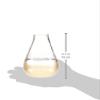 Mud Pie Medium Glass and Gold Vase view 3