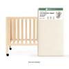 ORGANIC TEXTILES Organic Baby Mattress Topper with Organic Cotton Removable Cover - GOLS/GOTS Certified - Breathable - 2" Cradle (36"x18") view 2