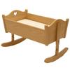ORGANIC TEXTILES Organic Baby Mattress Topper with Organic Cotton Removable Cover - GOLS/GOTS Certified - Breathable - 2" Cradle (36"x18") view 3
