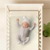 ORGANIC TEXTILES Organic Baby Mattress Topper with Organic Cotton Removable Cover - GOLS/GOTS Certified - Breathable - 2" Cradle (36"x18") view 4