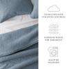 Linen Market Quilt Coverlet Set All Season Microfiber Modern Ultra Soft Bedding in Floral Stitch - Twin/TwinXL Floral Stitch Dusk Blue view 4