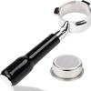 Espresso Portafilter 54mm Bottomless - Compatible with Breville Duo-temp, Infuser, Bambino, Barista Express, Barista Touch, and Barista Pro Espresso - Stainless Steel Filter Basked Included view 2