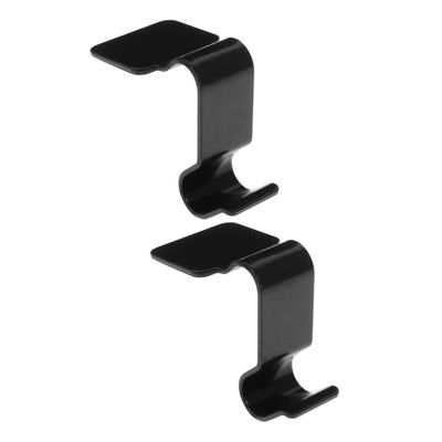 Didiseaon 2pcs Christmas Stocking Hanger Metal Mantel Hook for Festive Decoration for Hanging Stockings Bags and More for Fireplace Use