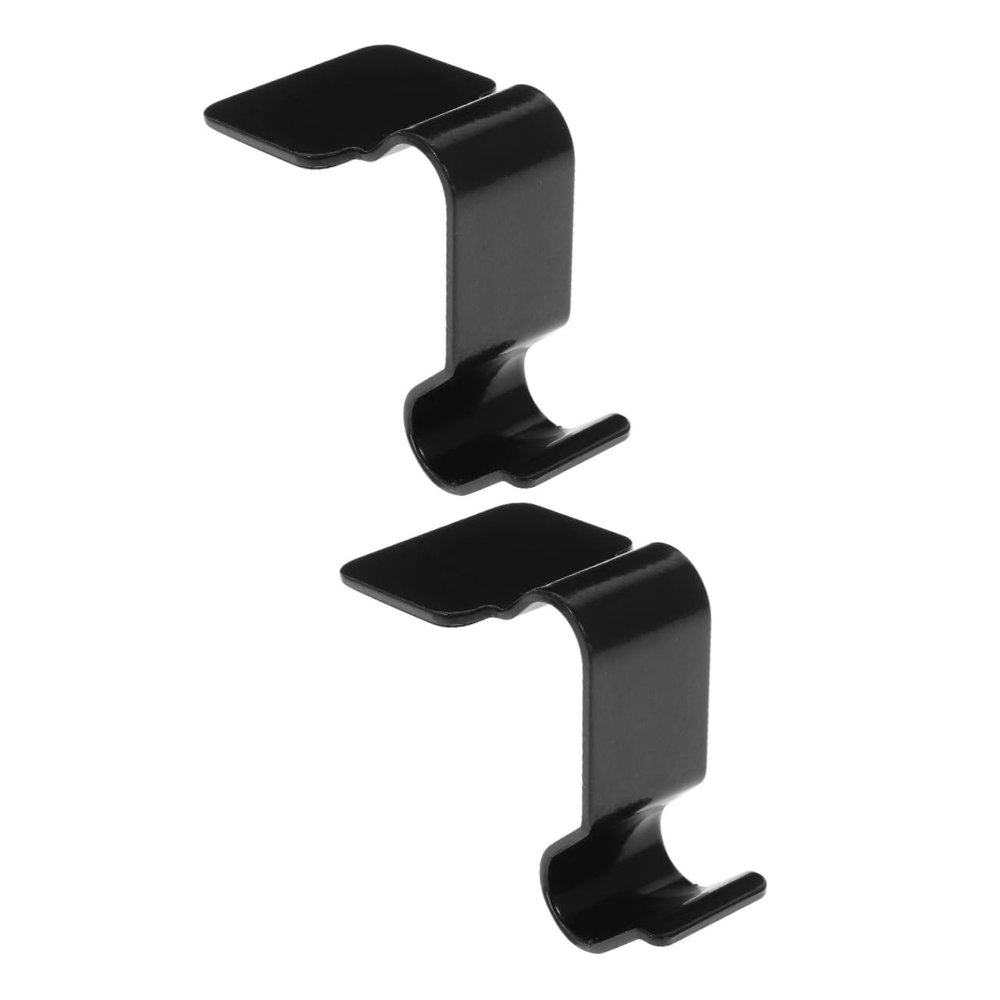 Didiseaon 2pcs Christmas Stocking Hanger Metal Mantel Hook for Festive Decoration for Hanging Stockings Bags and More for Fireplace Use