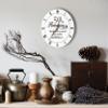 Treble Bee 50th Anniversary Porcelain Clock with Gold Trim, 50 Year Wedding Gifts Idea for Parents, Unique 50th Anniversary Decorations for Husband or Wife -10 inch view 4