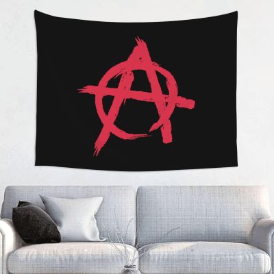 Anarchy Symbol Tapistry Wall Decorations Tapestry For Bedroom Living Room 29x37 inch