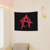 Anarchy Symbol Tapistry Wall Decorations Tapestry For Bedroom Living Room 29x37 inch view 4