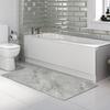 Fasward Bathroom Mat Toilet Runner Rug Custom Size Non Slip Quick Dry Water Absorbent Shower Rugs Fit Under Door-Washable Bath Rug for Bathtub, Shower Room, Sink, Laundry Room view 1
